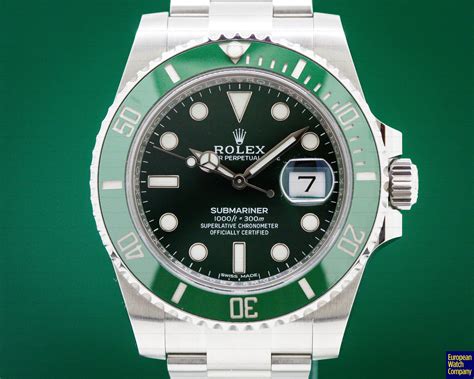 rolex submariner verde secondo polso|ROLEX SUBMARINER DATE 116610LV 2019 Usato .